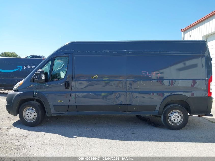 2019 Ram Promaster 2500 High Roof 159 Wb VIN: 3C6TRVDG8KE520827 Lot: 40215647