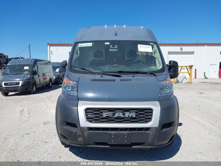 2019 Ram Promaster 2500 High Roof 159 Wb VIN: 3C6TRVDG7KE520804 Lot: 40215649