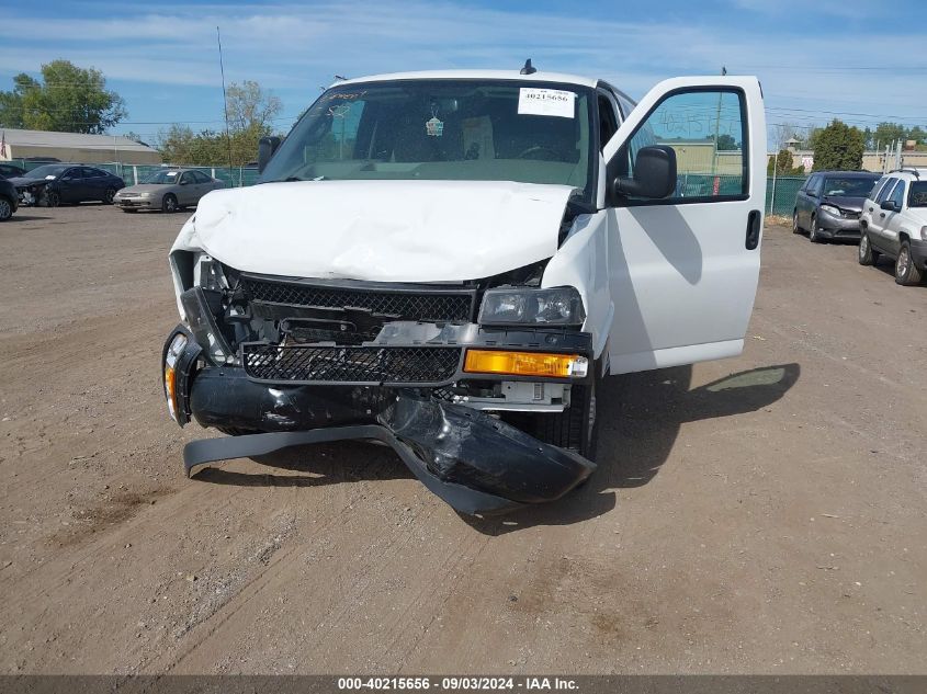 2020 Chevrolet Express Cargo Rwd 2500 Regular Wheelbase Wt VIN: 1GCWGAFG6L1209676 Lot: 40215656