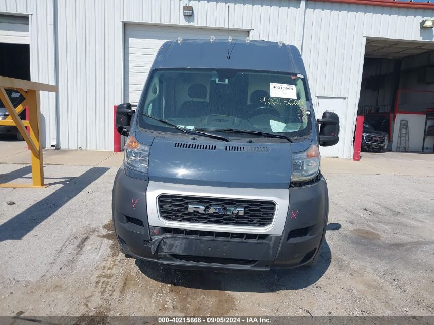 2019 Ram Promaster 3500 Cargo Van High Roof 159 Wb Ext VIN: 3C6URVJG2KE541777 Lot: 40215668