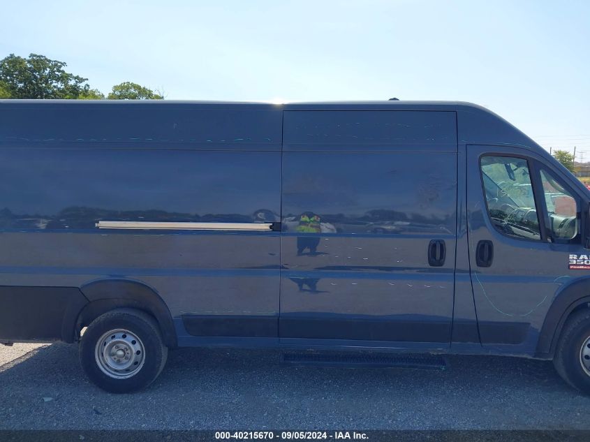 2019 Ram Promaster 3500 Cargo Van High Roof 159 Wb Ext VIN: 3C6URVJG2KE560233 Lot: 40215670