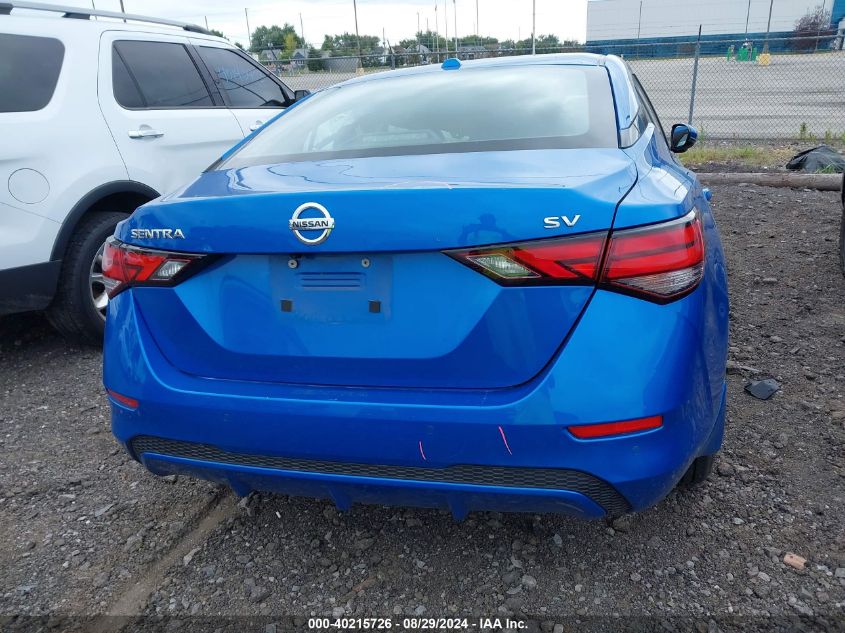 2020 Nissan Sentra Sv Xtronic Cvt VIN: 3N1AB8CV1LY236223 Lot: 40215726