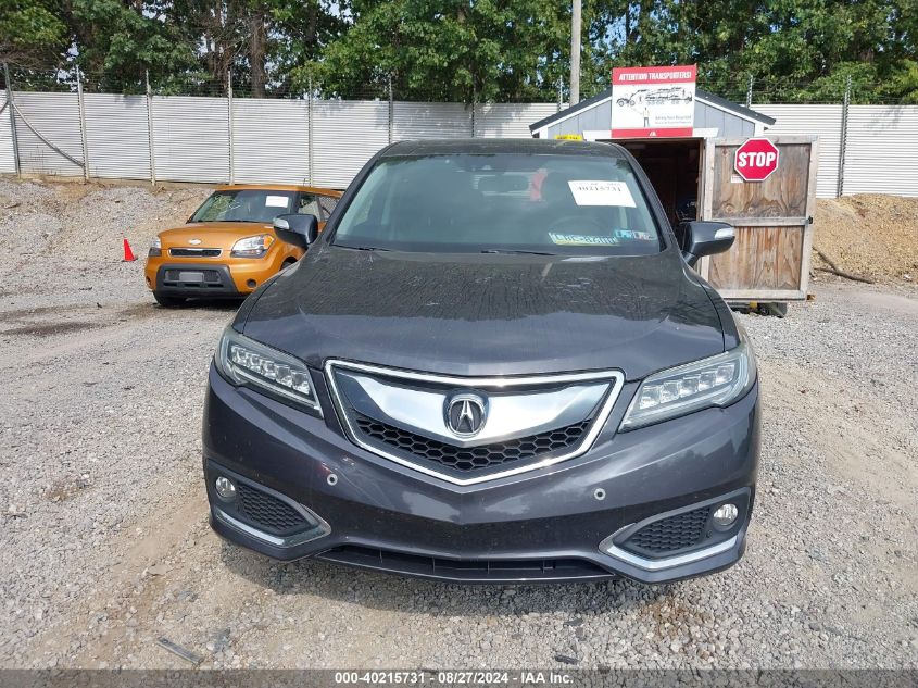 2016 Acura Rdx Advance Package VIN: 5J8TB4H71GL023586 Lot: 40215731