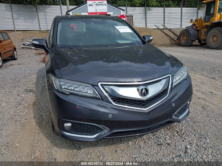 2016 Acura Rdx Advance Package VIN: 5J8TB4H71GL023586 Lot: 40215731