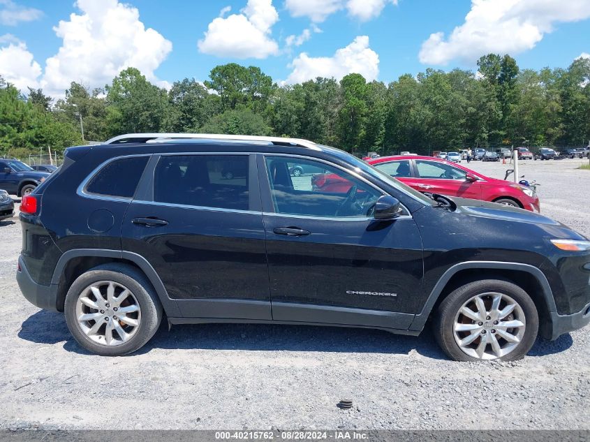 2017 Jeep Cherokee Limited Fwd VIN: 1C4PJLDB8HW521761 Lot: 40215762