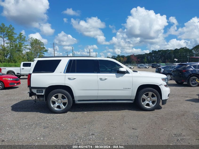 2015 Chevrolet Tahoe Lt VIN: 1GNSKBKC0FR651307 Lot: 40215774