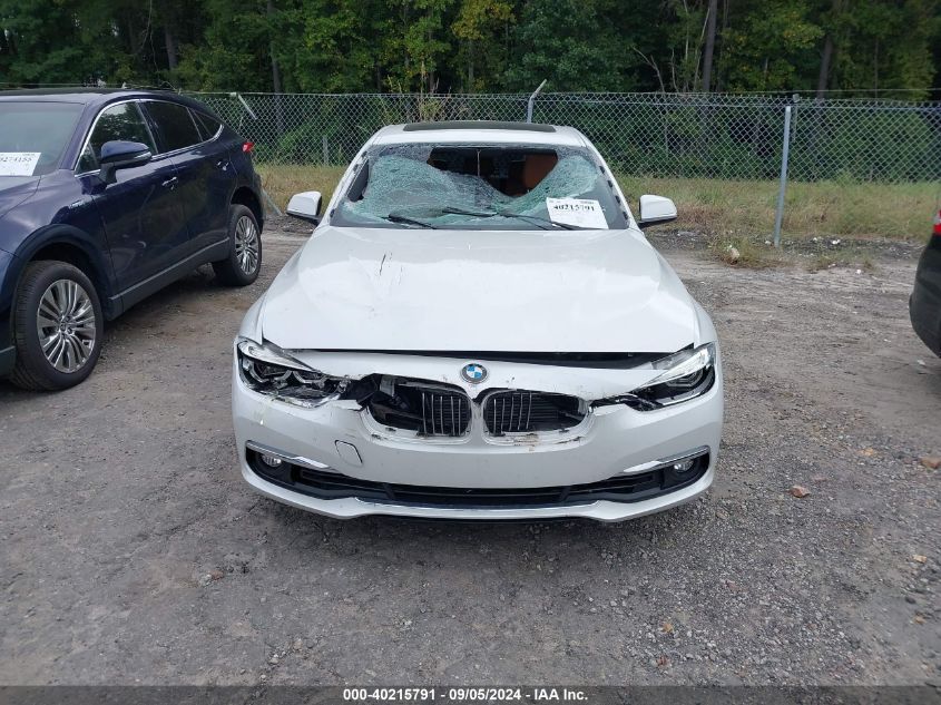 2018 BMW 330I VIN: WBA8B9G55JNU57990 Lot: 40215791