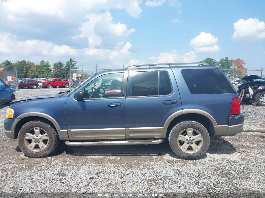 2003 Ford Explorer Eddie Bauer VIN: 1FMDU64K53UC62142 Lot: 40215830