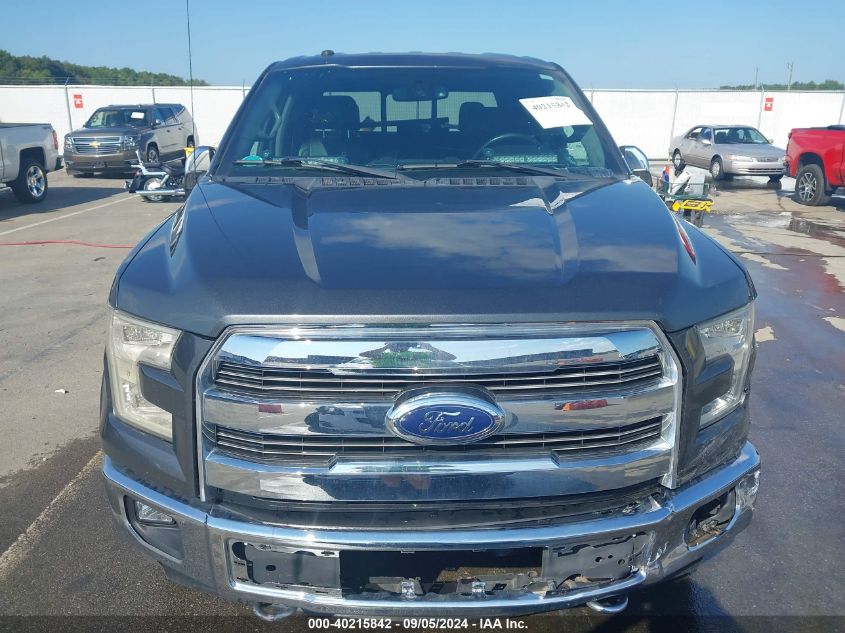 2017 FORD F-150 LARIAT - 1FTFW1EF4HFB75503