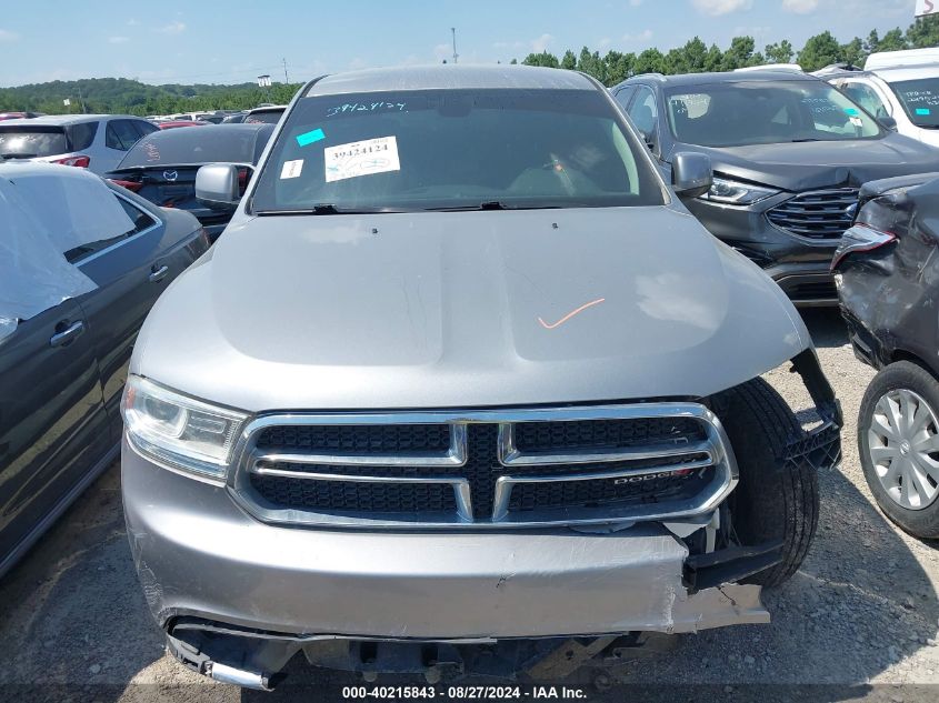 2018 Dodge Durango Sxt Rwd VIN: 1C4RDHAG6JC385182 Lot: 40215843