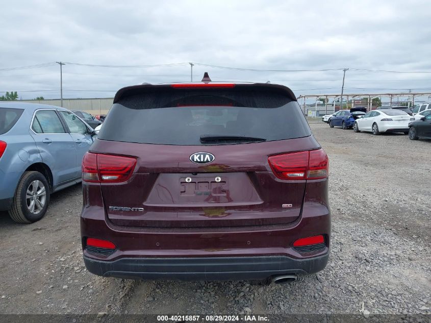 2019 KIA SORENTO 2.4L LX - 5XYPGDA34KG569733