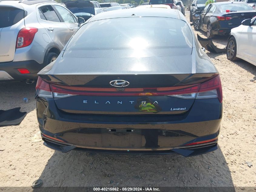 2022 Hyundai Elantra Limited VIN: 5NPLP4AG4NH064547 Lot: 40215862