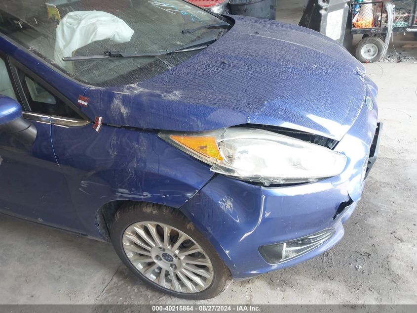 2014 Ford Fiesta Titanium VIN: 3FADP4CJ1EM124748 Lot: 40215864