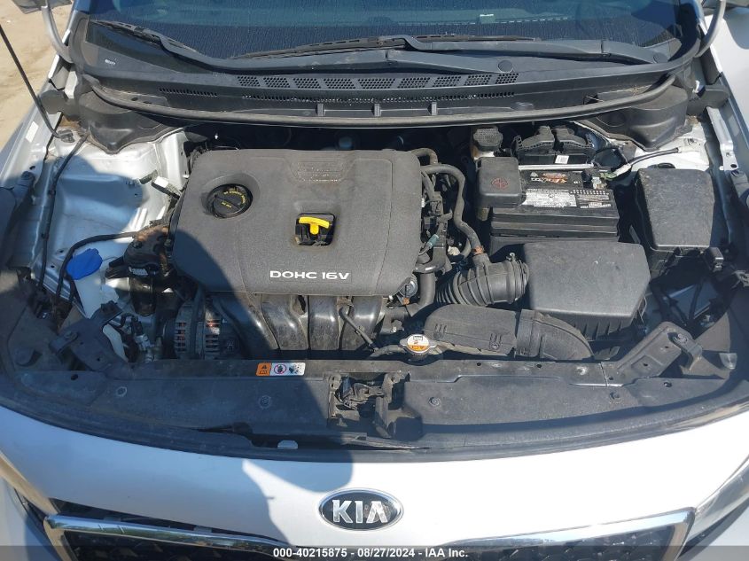 2018 Kia Forte Lx VIN: 3KPFL4A71JE196110 Lot: 40215875