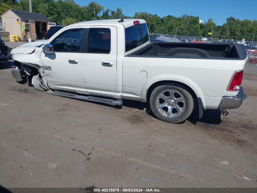 2017 Ram 1500 Laramie Quad Cab 4X4 6'4 Box VIN: 1C6RR7JT5HS760642 Lot: 40215879