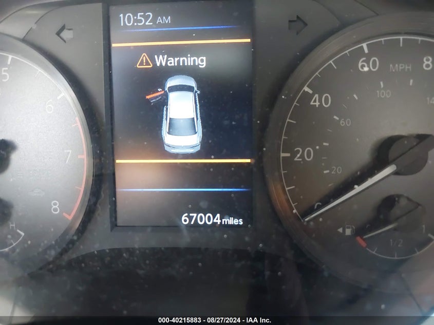 2021 Nissan Altima Sv Fwd VIN: 1N4BL4DV9MN382783 Lot: 40215883