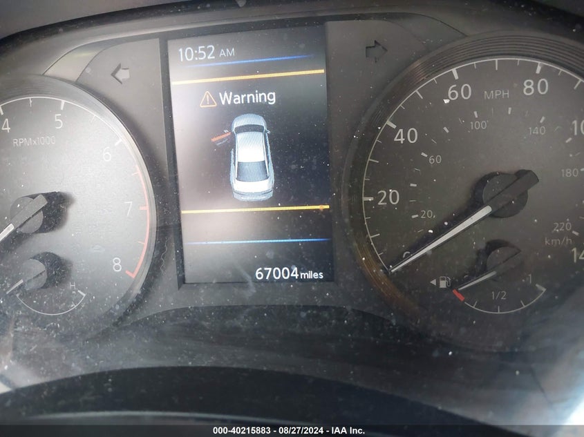 2021 Nissan Altima Sv Fwd VIN: 1N4BL4DV9MN382783 Lot: 40215883