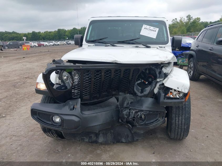 2022 Jeep Gladiator Altitude 4X4 VIN: 1C6HJTAG3NL151845 Lot: 40215896