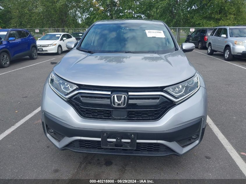 2022 Honda Cr-V Awd Ex VIN: 2HKRW2H53NH669536 Lot: 40215900