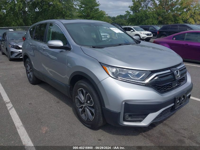 2022 Honda Cr-V Awd Ex VIN: 2HKRW2H53NH669536 Lot: 40215900