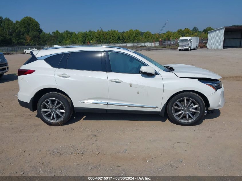 2022 Acura Rdx Technology Package VIN: 5J8TC2H5XNL015869 Lot: 40215917