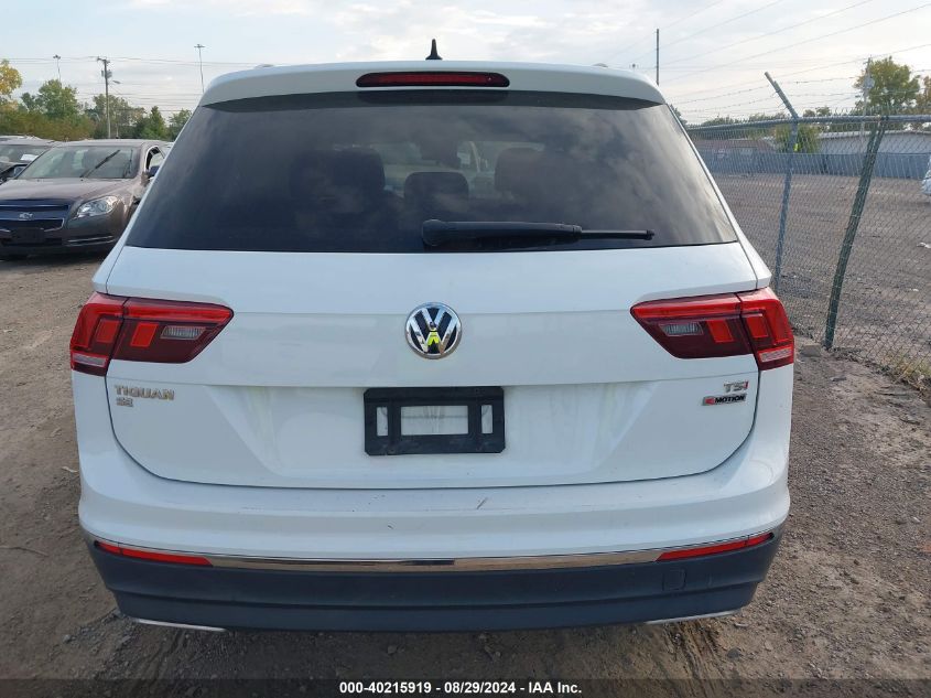 2018 Volkswagen Tiguan 2.0T Se/2.0T Sel VIN: 3VV2B7AX6JM035424 Lot: 40215919