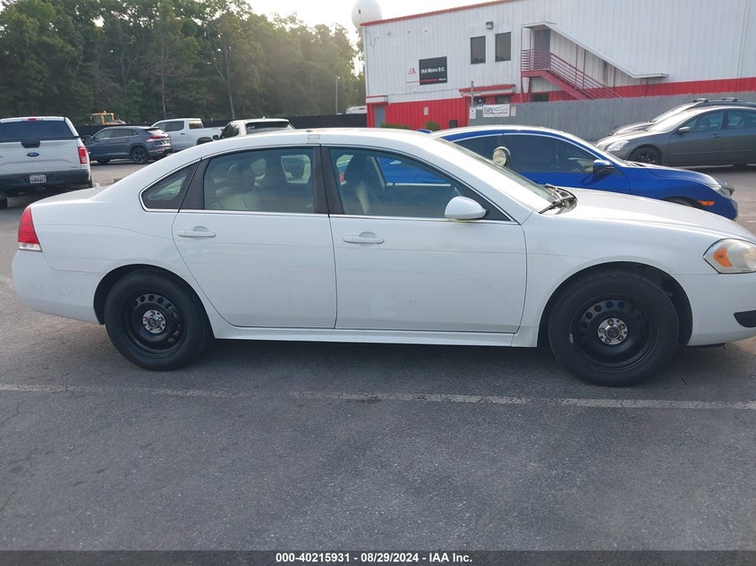 2016 CHEVROLET IMPALA LIMITED POLICE - 2G1WD5E31G1101828
