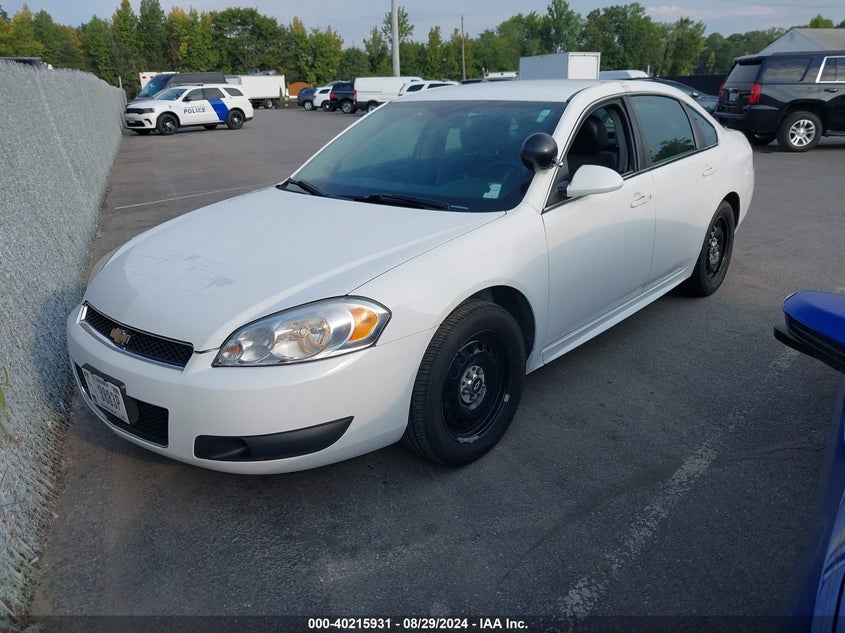 2016 CHEVROLET IMPALA LIMITED POLICE - 2G1WD5E31G1101828