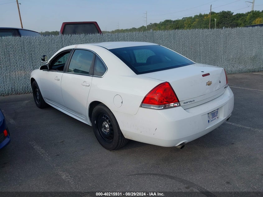 2016 CHEVROLET IMPALA LIMITED POLICE - 2G1WD5E31G1101828