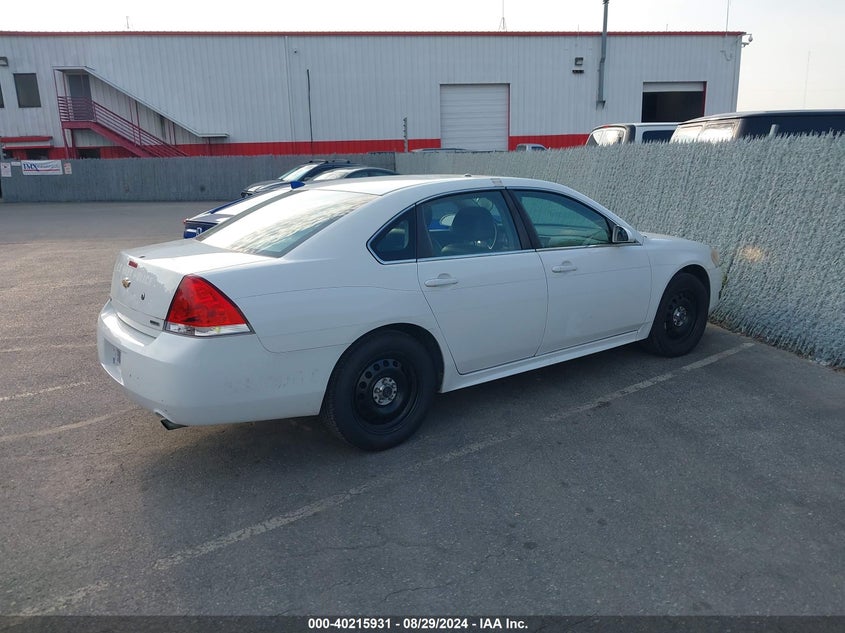 2016 CHEVROLET IMPALA LIMITED POLICE - 2G1WD5E31G1101828