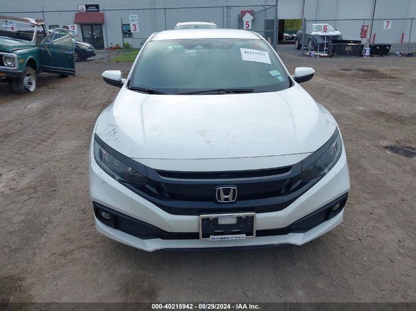 2020 Honda Civic Sport VIN: 2HGFC2F8XLH544890 Lot: 40215942