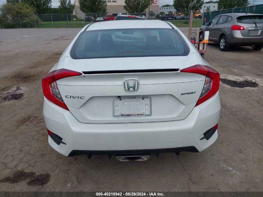 2020 Honda Civic Sport VIN: 2HGFC2F8XLH544890 Lot: 40215942