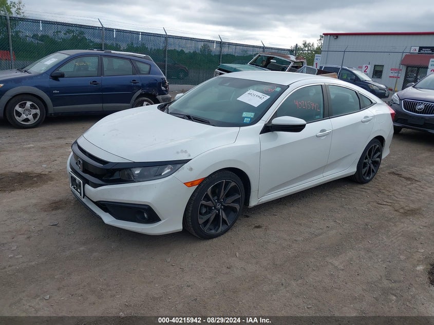 VIN 2HGFC2F8XLH544890 2020 HONDA CIVIC SPORT