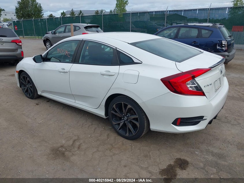 VIN 2HGFC2F8XLH544890 2020 HONDA CIVIC SPORT