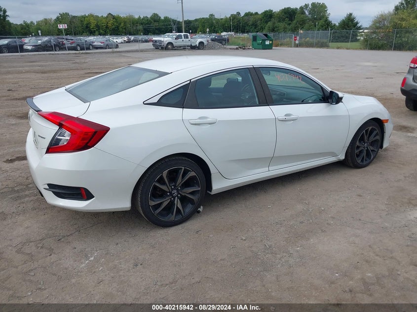 VIN 2HGFC2F8XLH544890 2020 HONDA CIVIC SPORT