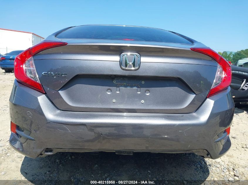 2019 Honda Civic Lx VIN: 19XFC2F64KE008217 Lot: 40215958