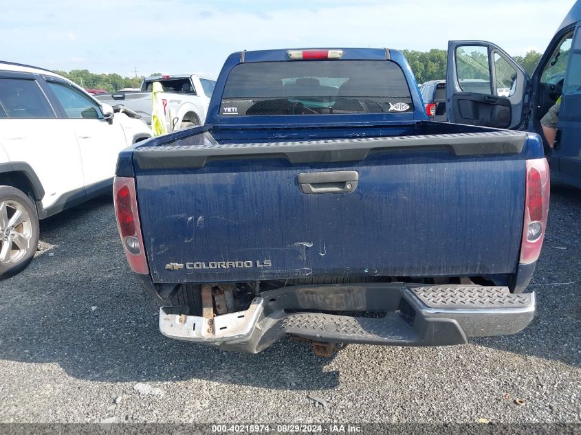 2004 Chevrolet Colorado Ls VIN: 1GCDT136548170666 Lot: 40215974