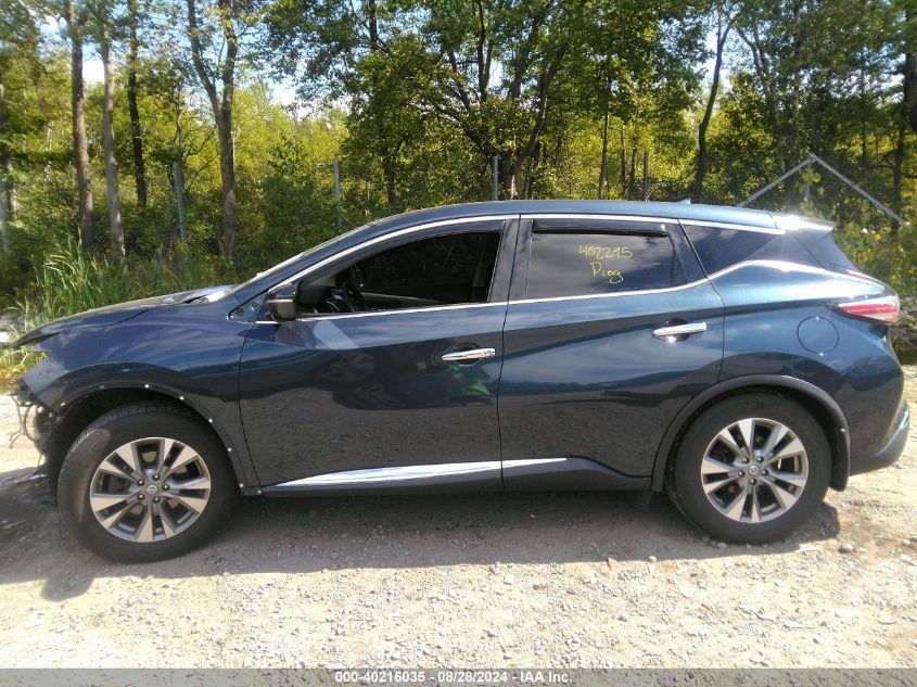 2015 Nissan Murano Platinum/S/Sl/Sv VIN: 5N1AZ2MH2FN246934 Lot: 40216035