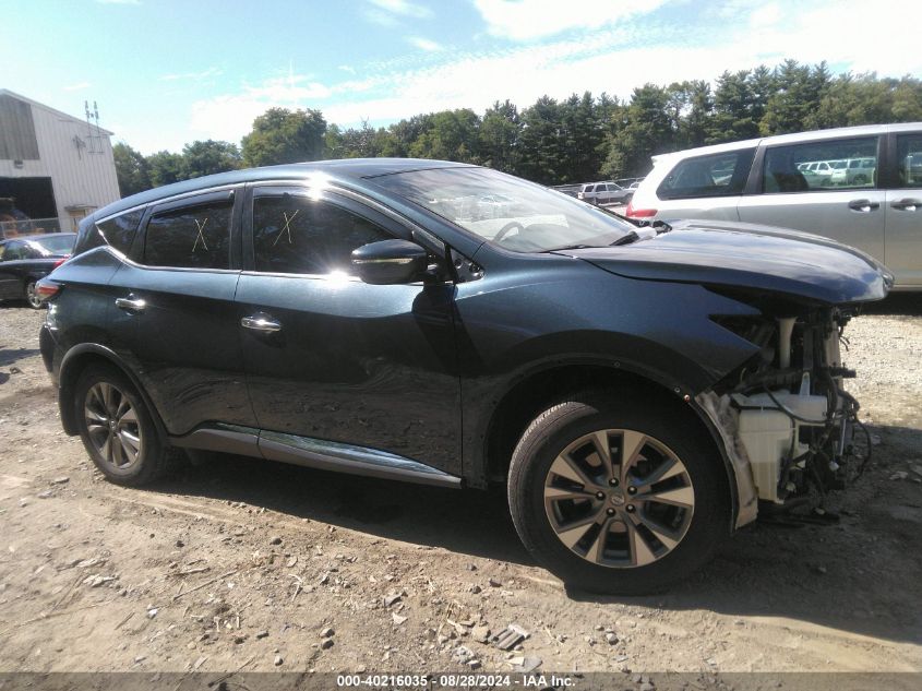 2015 Nissan Murano Platinum/S/Sl/Sv VIN: 5N1AZ2MH2FN246934 Lot: 40216035