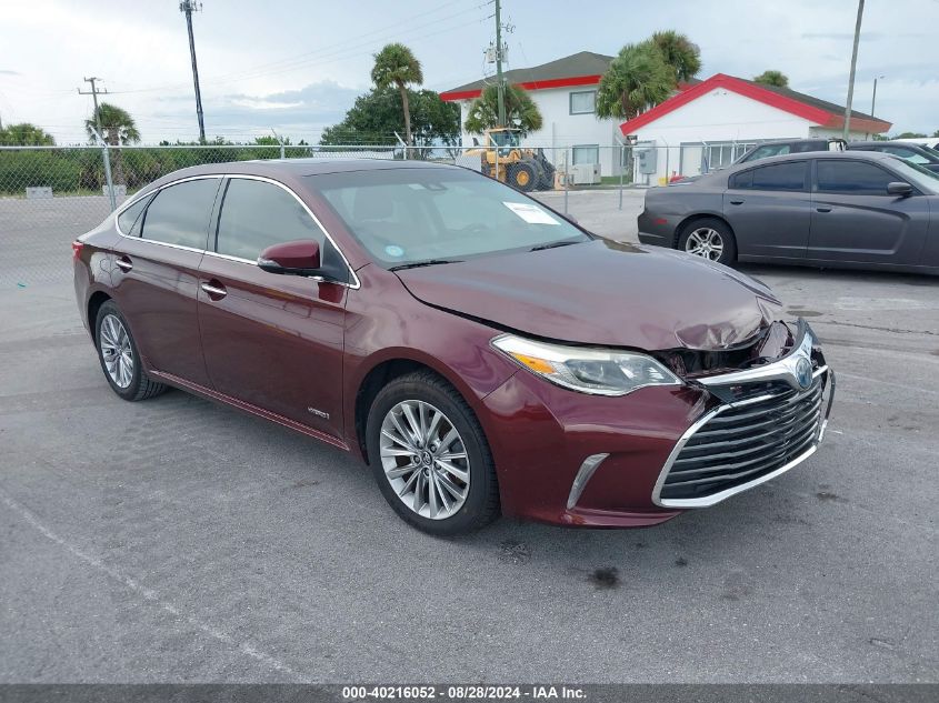 4T1BD1EB2GU052175 2016 TOYOTA AVALON - Image 1