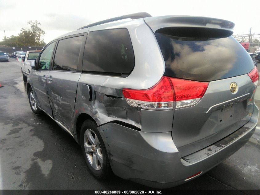 2011 Toyota Sienna Le V6 VIN: 5TDKK3DC0BS018622 Lot: 40216059