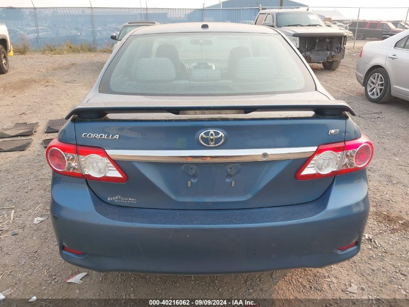 2013 Toyota Corolla Le VIN: 5YFBU4EE6DP168505 Lot: 40216062