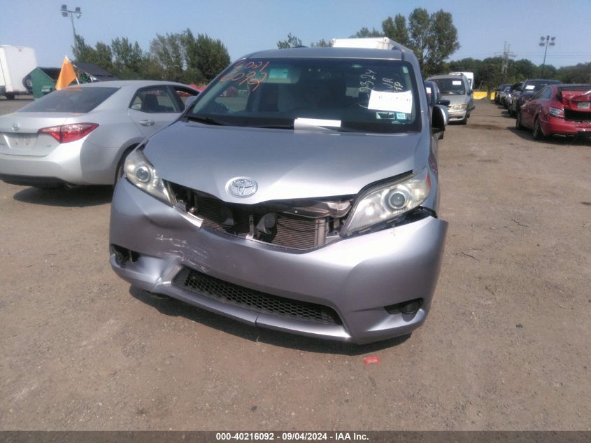 2015 Toyota Sienna Le 8 Passenger VIN: 5TDKK3DC6FS601671 Lot: 40216092