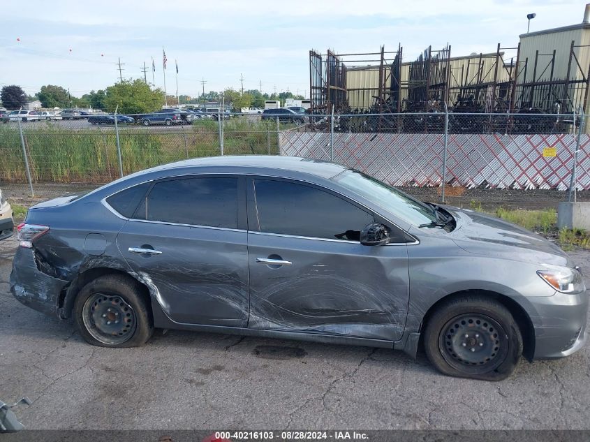 2019 Nissan Sentra S VIN: 3N1AB7APXKY217845 Lot: 40216103