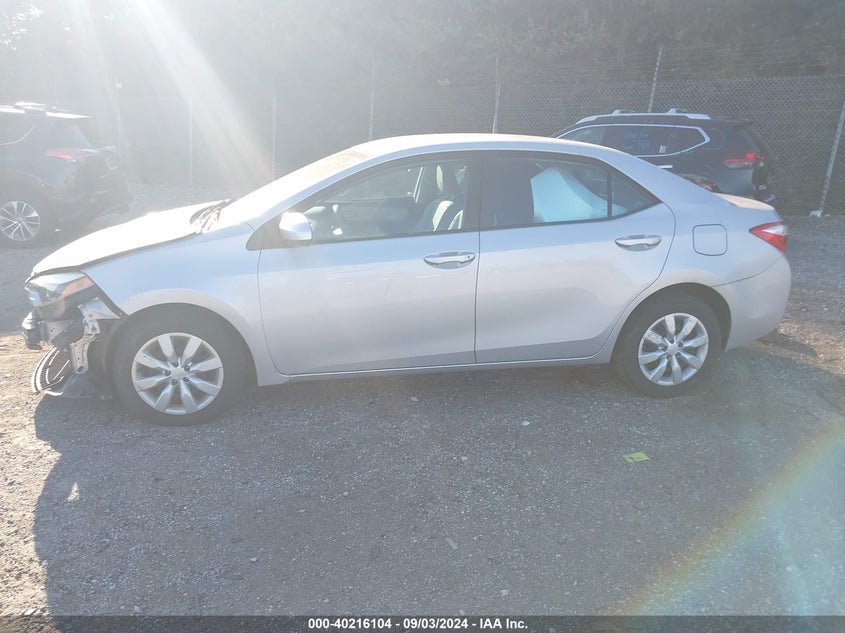 2015 TOYOTA COROLLA L/LE/LE PLS/PRM/S/S PLS - 2T1BURHE7FC388246