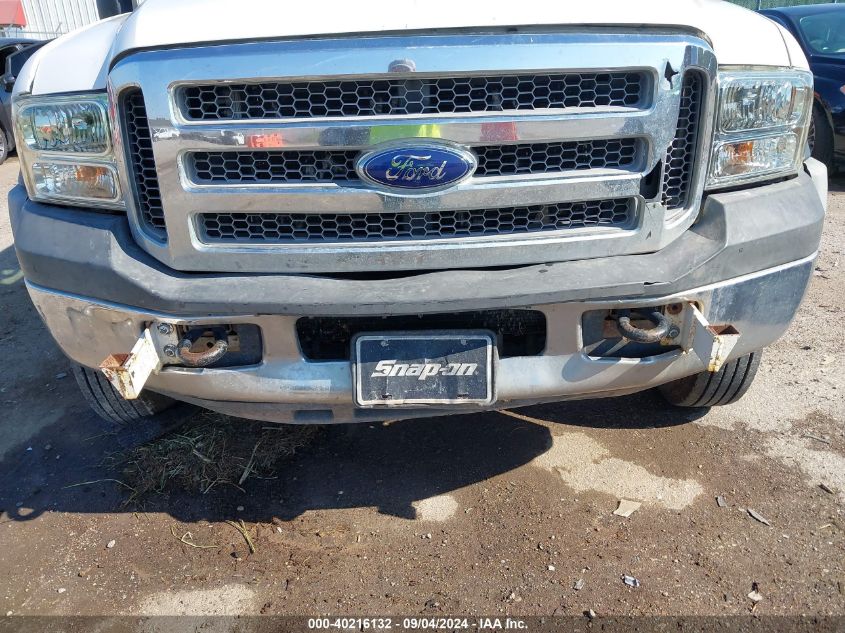 2006 Ford F-450 Chassis VIN: 1FDXW46P76ED72757 Lot: 40216132