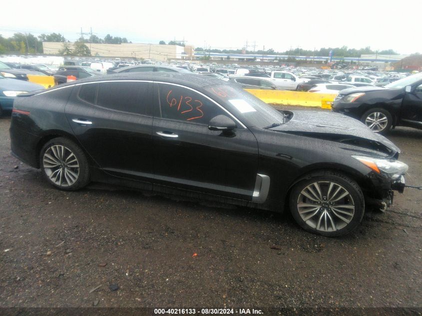 2018 Kia Stinger Premium VIN: KNAE25LA7J6037740 Lot: 40216133