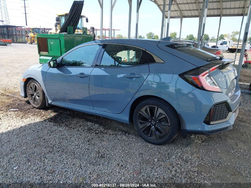 2017 Honda Civic Ex VIN: SHHFK7H57HU404700 Lot: 40216137