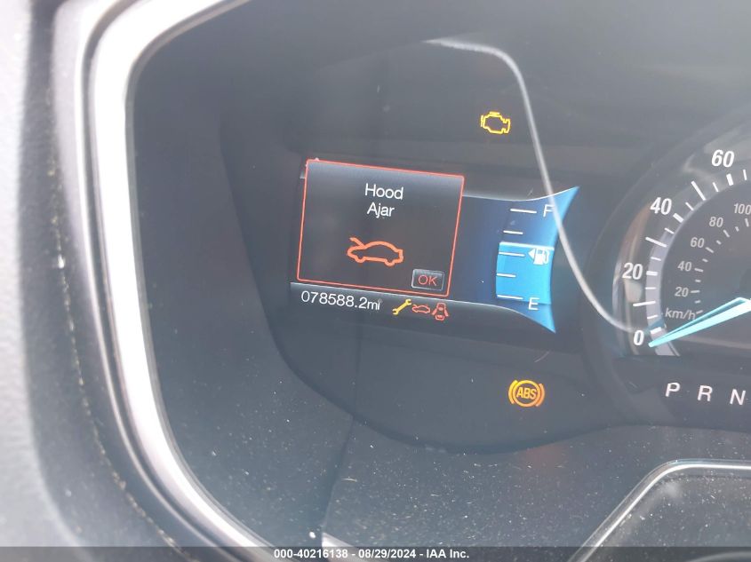 2016 FORD FUSION VIN: 3FA6P0K94GR265361