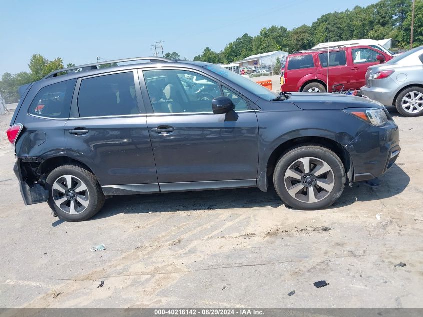 2017 Subaru Forester 2.5I Limited VIN: JF2SJARC4HH485444 Lot: 40216142